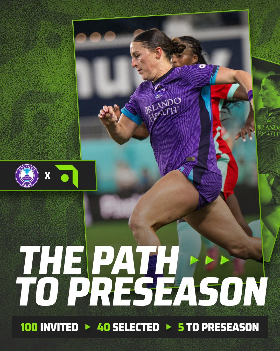 The path to preseason: 100 invited, 40 selected, 5 to preseason